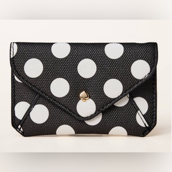 Kate Spade New York x Target Polka Dot Envelope Card Case - Picture 1 of 3